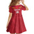 Custom Andorra Football Family Matching Mermaid Dress and Hawaiian Shirt Come On Tricolors Poet's Narcissus