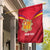 Custom Andorra Football Garden Flag Come On Tricolors Poet's Narcissus