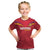 Custom Andorra Football Kid T Shirt Come On Tricolors Poet's Narcissus