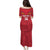 Custom Andorra Football Puletasi Come On Tricolors Poet's Narcissus