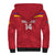 Custom Andorra Football Sherpa Hoodie Come On Tricolors Poet's Narcissus