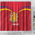 Custom Andorra Football Shower Curtain Come On Tricolors Poet's Narcissus