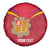 Custom Andorra Football Spare Tire Cover Come On Tricolors Poet's Narcissus