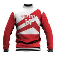 Custom Gibraltar Football Baseball Jacket Castle And Key Sporty Style