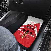 Custom Gibraltar Football Car Mats Castle And Key Sporty Style