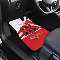 Custom Gibraltar Football Car Mats Castle And Key Sporty Style