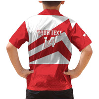 Custom Gibraltar Football Family Matching Mermaid Dress and Hawaiian Shirt Castle And Key Sporty Style