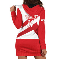 Custom Gibraltar Football Hoodie Dress Castle And Key Sporty Style