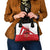 Custom Gibraltar Football Shoulder Handbag Castle And Key Sporty Style