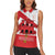 Custom Gibraltar Football Women Sleeveless Polo Shirt Castle And Key Sporty Style