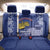 Custom Liechtenstein Football Back Car Seat Cover Go Blue-Reds Gutenberg Castle