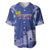 Custom Liechtenstein Football Baseball Jersey Go Blue-Reds Gutenberg Castle