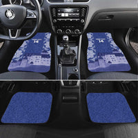 Custom Liechtenstein Football Car Mats Go Blue-Reds Gutenberg Castle