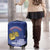Custom Liechtenstein Football Luggage Cover Go Blue-Reds Gutenberg Castle