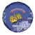 Custom Liechtenstein Football Spare Tire Cover Go Blue-Reds Gutenberg Castle