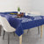 Custom Liechtenstein Football Tablecloth Go Blue-Reds Gutenberg Castle