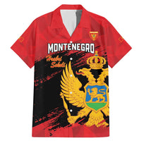 Custom Montenegro Football Family Matching Mermaid Dress and Hawaiian Shirt Hrabri Sokoli Grunge Style