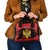 Custom Montenegro Football Shoulder Handbag Hrabri Sokoli Grunge Style