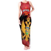 Custom Montenegro Football Tank Maxi Dress Hrabri Sokoli Grunge Style
