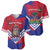 Port-au-Prince Haiti Baseball Jersey Potoprens Coat of arms Grunge Vibes