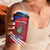 Port-au-Prince Haiti 4 in 1 Can Cooler Tumbler Potoprens Coat of arms Grunge Vibes