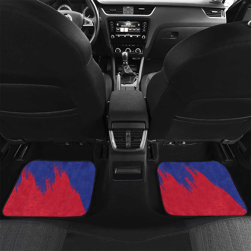 Port-au-Prince Haiti Car Mats Potoprens Coat of arms Grunge Vibes