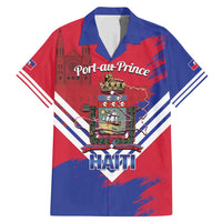 Port-au-Prince Haiti Family Matching Mermaid Dress and Hawaiian Shirt Potoprens Coat of arms Grunge Vibes