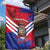 Port-au-Prince Haiti Garden Flag Potoprens Coat of arms Grunge Vibes