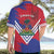 Port-au-Prince Haiti Hawaiian Shirt Potoprens Coat of arms Grunge Vibes