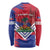 Port-au-Prince Haiti Long Sleeve Shirt Potoprens Coat of arms Grunge Vibes