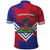 Port-au-Prince Haiti Polo Shirt Potoprens Coat of arms Grunge Vibes