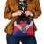 Port-au-Prince Haiti Shoulder Handbag Potoprens Coat of arms Grunge Vibes
