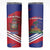 Port-au-Prince Haiti Skinny Tumbler Potoprens Coat of arms Grunge Vibes