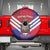Port-au-Prince Haiti Spare Tire Cover Potoprens Coat of arms Grunge Vibes