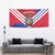 Port-au-Prince Haiti Tapestry Potoprens Coat of arms Grunge Vibes