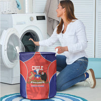 Chile Independence Day Laundry Basket Fiestas Patrias Coat Of Arms Style
