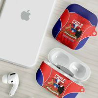 Chile Independence Day AirPods Case Fiestas Patrias Coat Of Arms Style