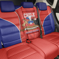 Chile Independence Day Back Car Seat Cover Fiestas Patrias Coat Of Arms Style