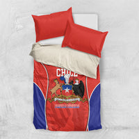Chile Independence Day Bedding Set Fiestas Patrias Coat Of Arms Style