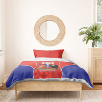 Chile Independence Day Bedding Set Fiestas Patrias Coat Of Arms Style