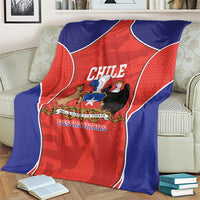 Chile Independence Day Blanket Fiestas Patrias Coat Of Arms Style