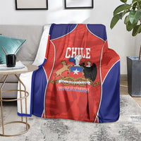Chile Independence Day Blanket Fiestas Patrias Coat Of Arms Style