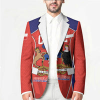 Personalized Chile Independence Day Blazer Fiestas Patrias Coat Of Arms Style