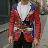 Personalized Chile Independence Day Blazer Fiestas Patrias Coat Of Arms Style