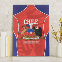 Chile Independence Day Canvas Wall Art Fiestas Patrias Coat Of Arms Style