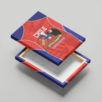 Chile Independence Day Canvas Wall Art Fiestas Patrias Coat Of Arms Style