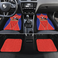 Personalized Chile Independence Day Car Mats Fiestas Patrias Coat Of Arms Style