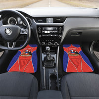 Personalized Chile Independence Day Car Mats Fiestas Patrias Coat Of Arms Style