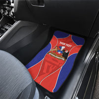 Personalized Chile Independence Day Car Mats Fiestas Patrias Coat Of Arms Style