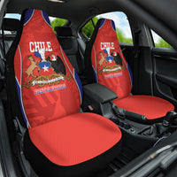 Chile Independence Day Car Seat Cover Fiestas Patrias Coat Of Arms Style
